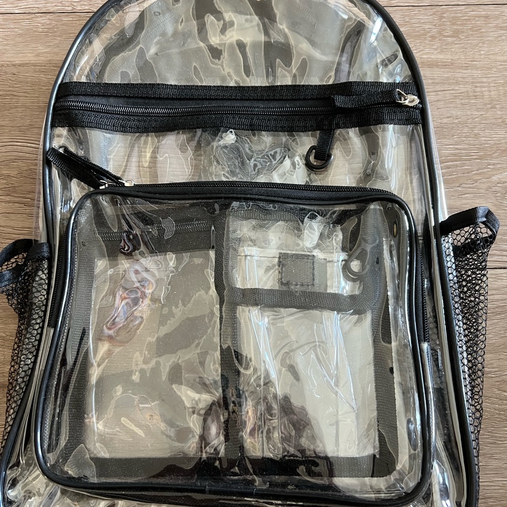 Clear Backpack - Picture 2 of 3